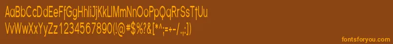 En savoir plus sur la police FlorencesansComp Police FlorencesansComp – polices orange sur fond brun
