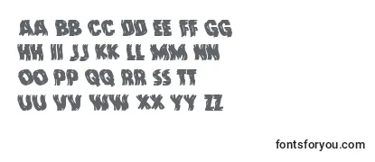 Review of the Doktermonstrowarp Font