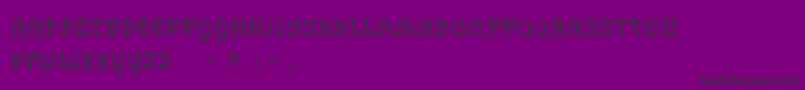 Piratesdrake Font – Black Fonts on Purple Background