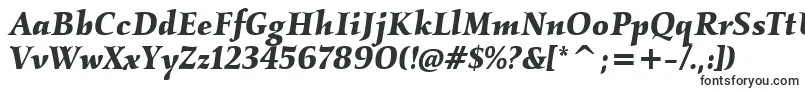 KallositcTtBolditalic-fontti – Tekstifontit