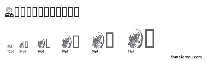 Monsterparty Font Sizes