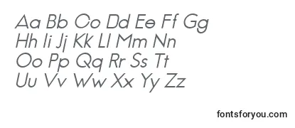 JambeticaItalic-fontti