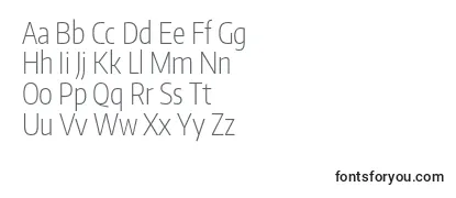EncodesanscompressedExtralight Font