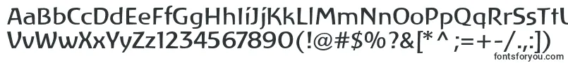 Czcionka LinotypeAtlantisRegular – czcionki do tablic i znaków