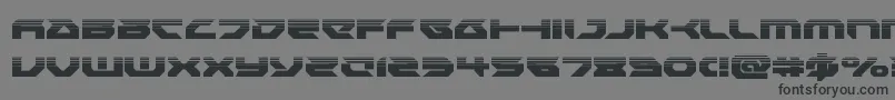 More about Royalsamuraihalf Font Royalsamuraihalf Font – Black Fonts on Gray Background