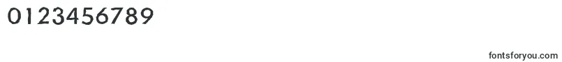 OrnitonsantiqueRegular-Schriftart – Schriften für Zahlen und Nummern