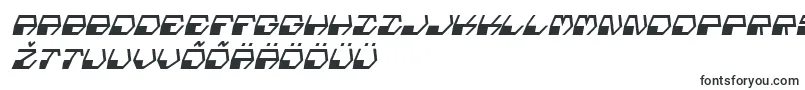 フォントDeranianCondensedItalic – エストニアのフォント