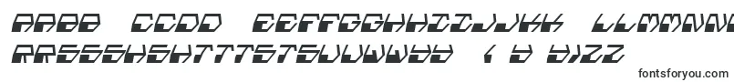 フォントDeranianCondensedItalic – ハウスフォント