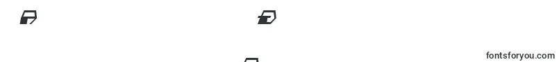 フォントDeranianCondensedItalic – キルギスのフォント