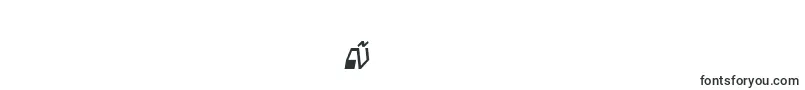 DeranianCondensedItalic-Schriftart – mongolische Schriften