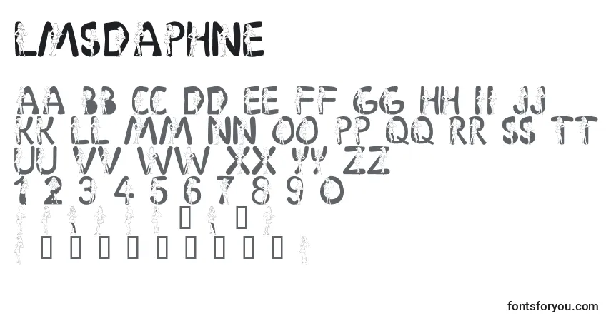 Police LmsDaphne - Alphabet, Chiffres, Caractères Spéciaux