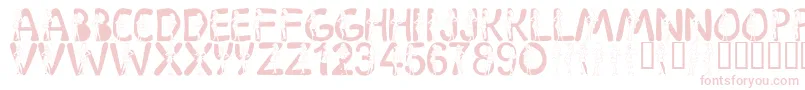 LmsDaphne Font – Pink Fonts on White Background