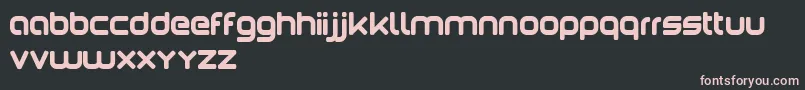 Paola Font – Pink Fonts on Black Background