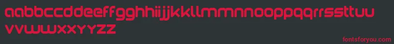 Paola Font – Red Fonts on Black Background