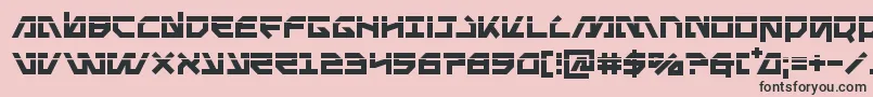 More about Metalstormlaser Font Metalstormlaser Font – Black Fonts on Pink Background