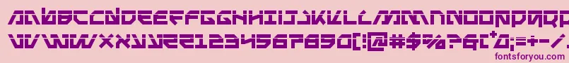 Lisätietoja Metalstormlaser-fontista Metalstormlaser-fontti – violetit fontit vaaleanpunaisella taustalla