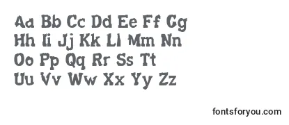 Decaying ffy Font