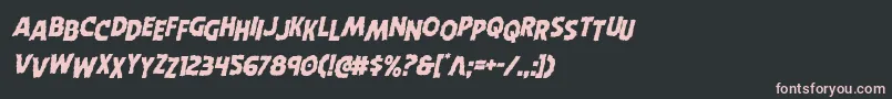 More about Horroweenstagital Font Horroweenstagital Font – Pink Fonts on Black Background