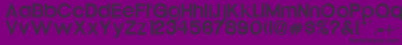 Tahitelbait Font – Black Fonts on Purple Background