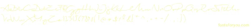 BiloxiScript Font – Yellow Fonts