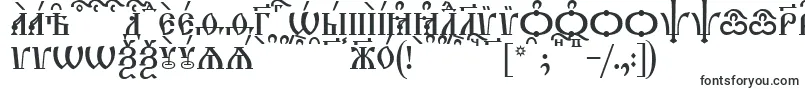 TriodionCapsKucs Font – Old Slavic Fonts