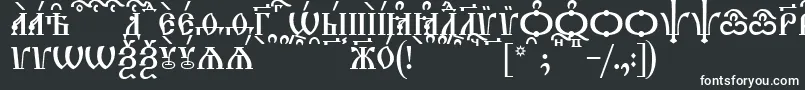 TriodionCapsKucs Font – White Fonts
