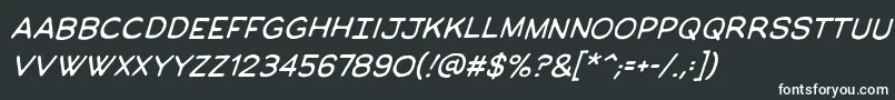 ManlymenbbItal Font – White Fonts