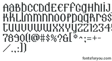 Landmark font – drawn Fonts