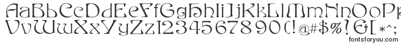 Шрифт Eddafilled – шрифты для Adobe Acrobat