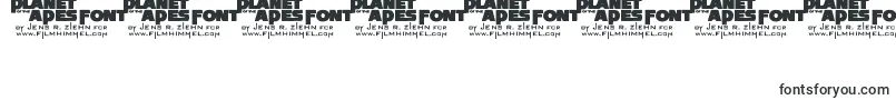 PlanetOfTheApes-fontti – Fontit numeroille ja luvuille