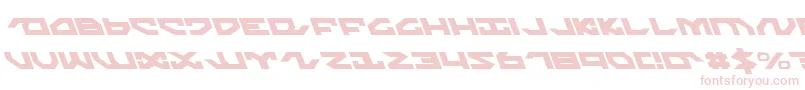 Saiba mais sobre a fonte Nightrunnerl Fonte Nightrunnerl – fontes rosa em um fundo branco