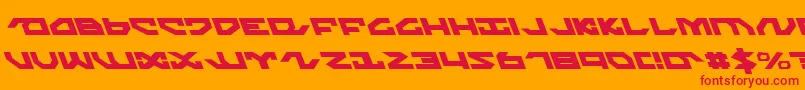 Lisätietoja Nightrunnerl-fontista Nightrunnerl-fontti – punaiset fontit oranssilla taustalla