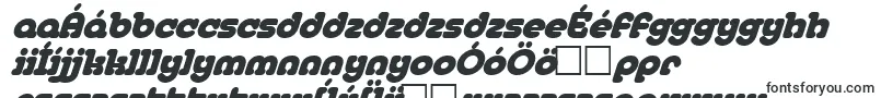 Шрифт MedflyblackItalic – венгерские шрифты
