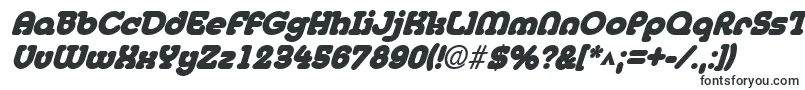 Шрифт MedflyblackItalic – большие шрифты