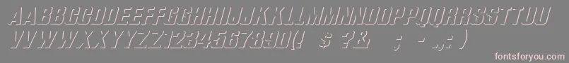 More about ReliefGroteskItalic Font ReliefGroteskItalic Font – Pink Fonts on Gray Background