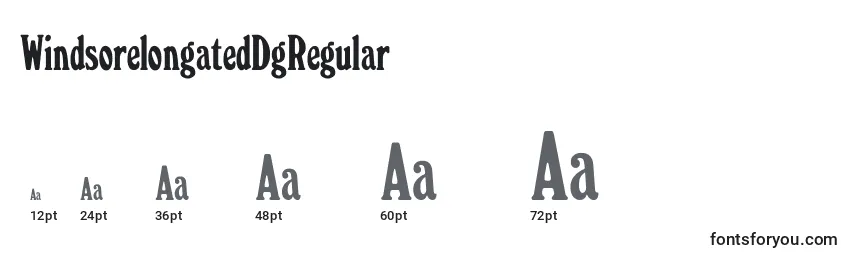 WindsorelongatedDgRegular Font Sizes