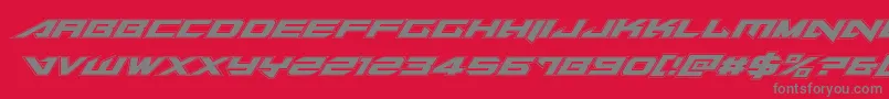 fuente Tarrgetacadital – Fuentes Grises Sobre Fondo Rojo