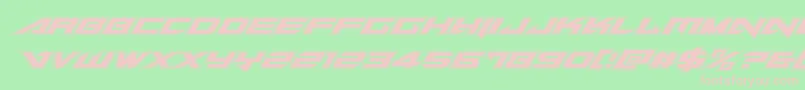 fuente Tarrgetacadital – Fuentes Rosadas Sobre Fondo Verde