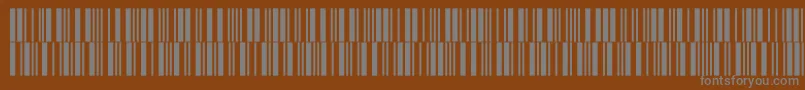Шрифт Intp24dltt – серые шрифты на коричневом фоне