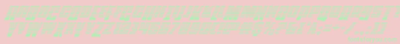 More about Powerlordgradital Font Powerlordgradital Font – Green Fonts on Pink Background