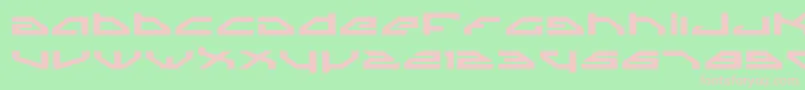 SpylordBoldExpanded Font – Pink Fonts on Green Background