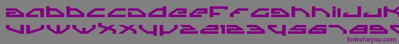 SpylordBoldExpanded Font – Purple Fonts on Gray Background