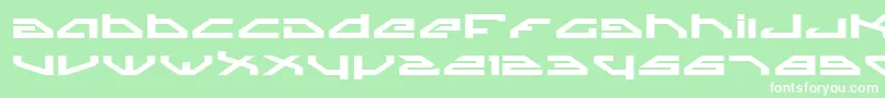 SpylordBoldExpanded Font – White Fonts on Green Background