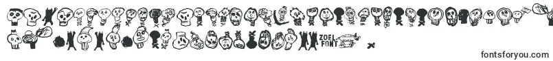 PaakallojenHyokkays-Schriftart – Schriftarten, die mit P beginnen