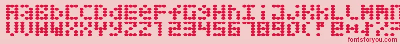 fuente Greaseballs – Fuentes Rojas Sobre Fondo Rosa