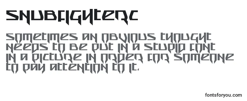 Snubfighterc Font