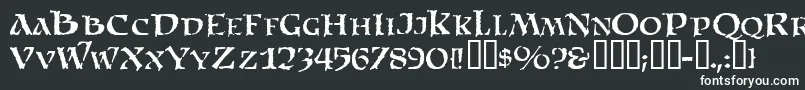SatansMinions Font – White Fonts on Black Background