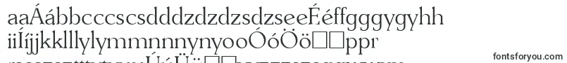 DerringerlhRegular-Schriftart – ungarische Schriften