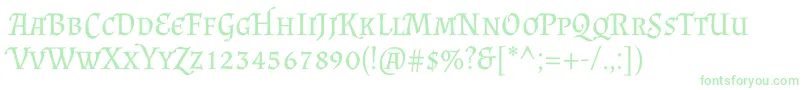 AlmendrascRegular Font – Green Fonts