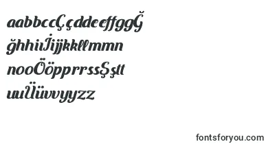 Carten font – turkish Fonts